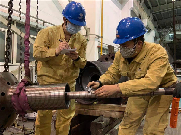 國華錦界電廠1號電動機機高壓主汽門檢修記